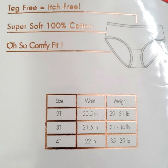 Tahari Girl 10 Pack Brief - Picture 4 of 5